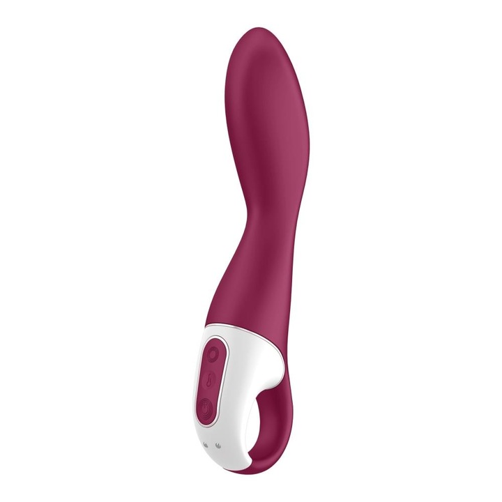 Satisfyer, Vibratoare, Wibrator-Heated Thrill Connect App, Vibrator pentru Punct G, Silentios, Rezistent la apa, Intensifica Placerea