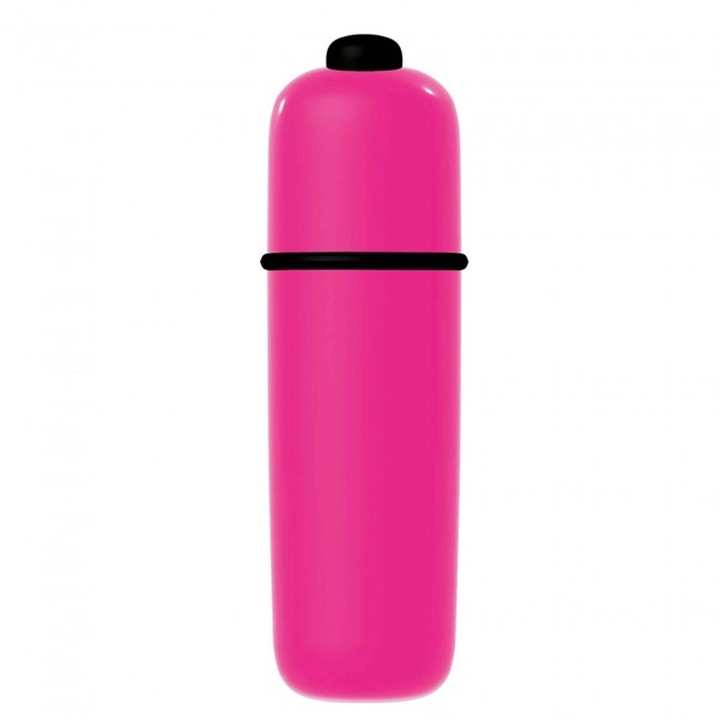 Vibrator clasic Love to Love WAOUHHH - DANGER PINK, roz, 5,8x1,75cm, 7 moduri de vibratie