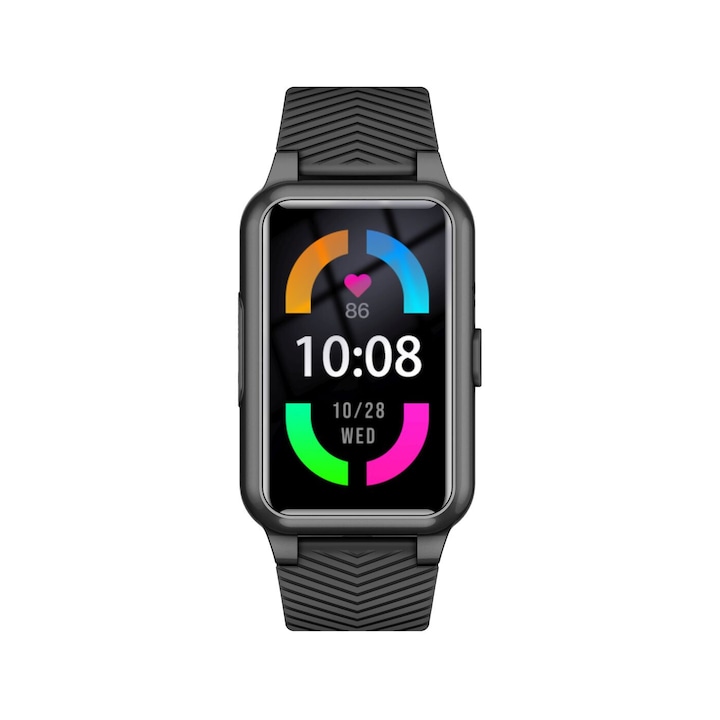 Смарт часовник Wonlex S10-F 4G Senior с GPS тракер, черен