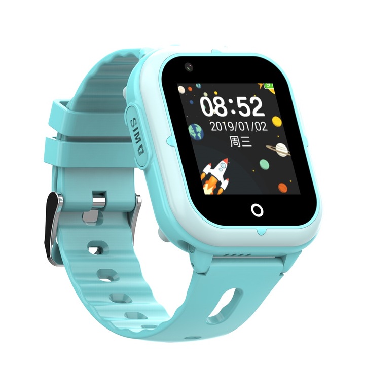 Wonlex CT07S-B 4G детски смарт часовник с GPS тракер, син