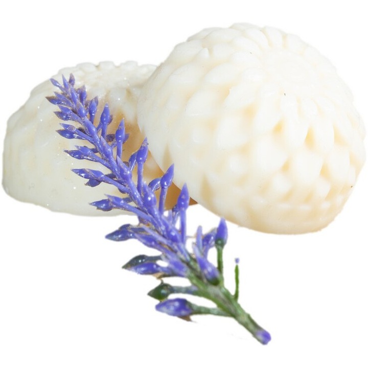 Fehér dália kecsketej szappan - 20g