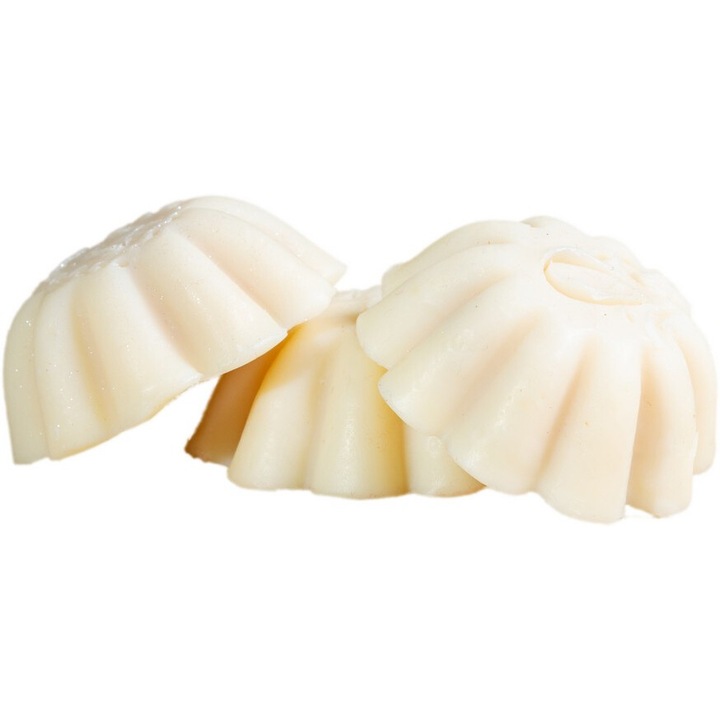 Fehér kagyló kecsketej szappan - 20g