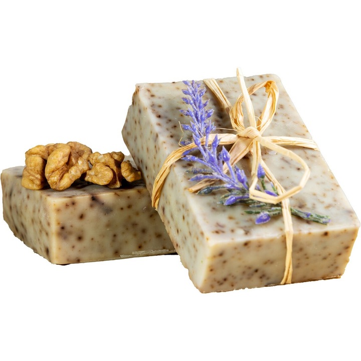 Diófaleveles kecsketej szappan - 100g