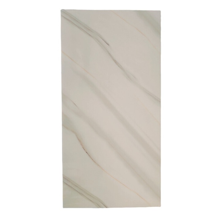 Torch WALL DECOR, Marble öntapadó tapéta, könnyen felszerelhető, vízálló, modern dizájn, 30 X 60 cm, márvány minta, fehér
