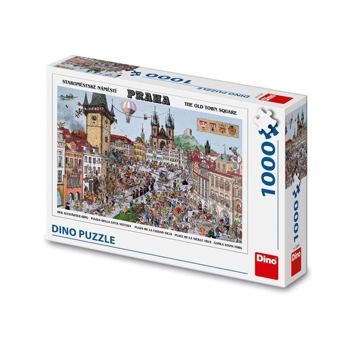 Puzzle City Square, 1000 db, Daemi
