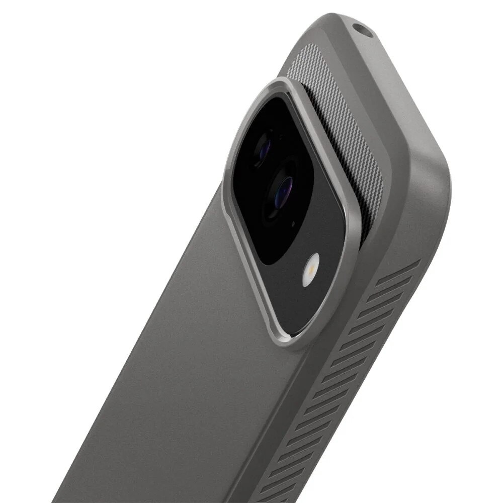 Husa pentru Google Pixel 9 / 9 Pro - Spigen Rugged Armor - Marble Grey