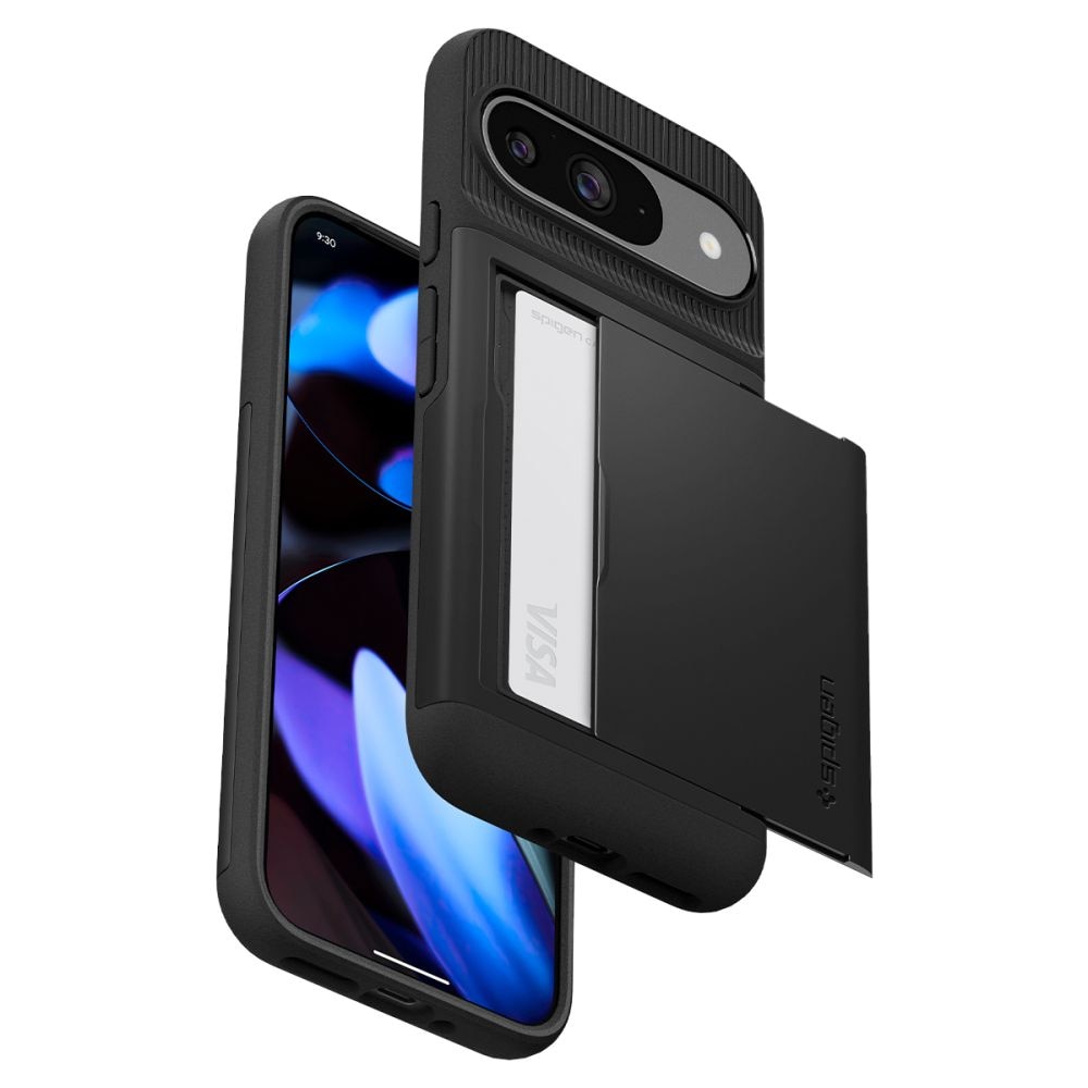 Carcasa Spigen Slim Armor CS compatibila cu Google Pixel 9 / 9 Pro Black