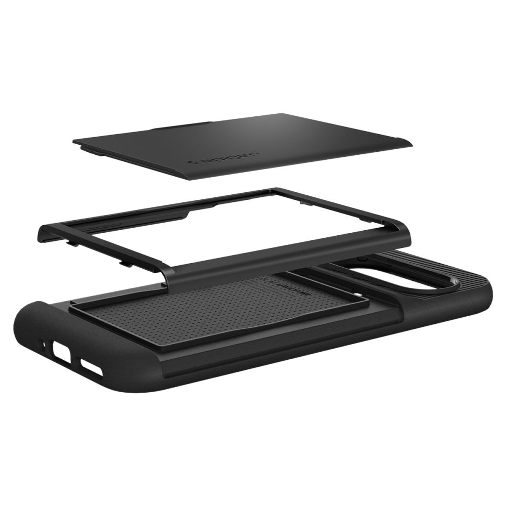 Carcasa Spigen Slim Armor CS compatibila cu Google Pixel 9 / 9 Pro Black