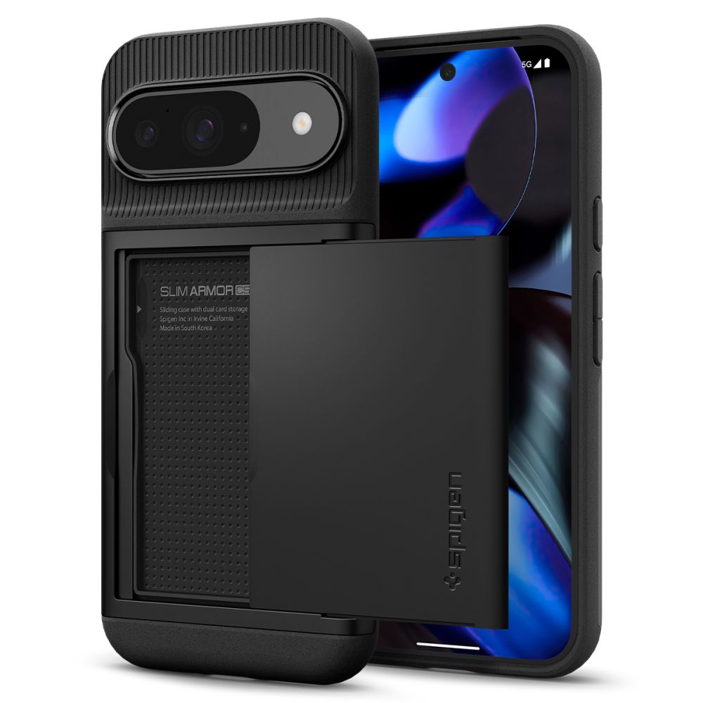 Carcasa Spigen Slim Armor CS compatibila cu Google Pixel 9 / 9 Pro Black
