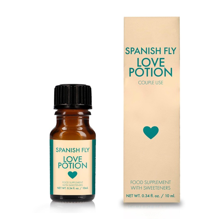 Pharmquests Spanish Fly Love Potion Lubricant 10 ml, Schizandra és L-arginin, 654 mg cink