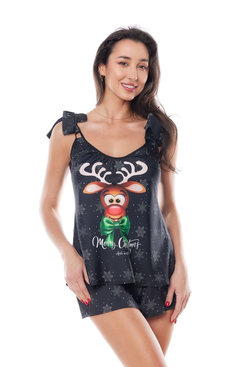 Set lenjerie sexy Anais, negru, marimea XS