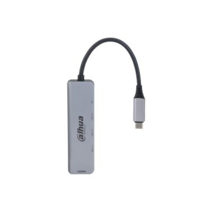 Dahua TC35 5 in 1 USB 3.1 tip C la HDMI + USB 3.0 + statie de andocare PD, 232349, accesoriu pentru notebook