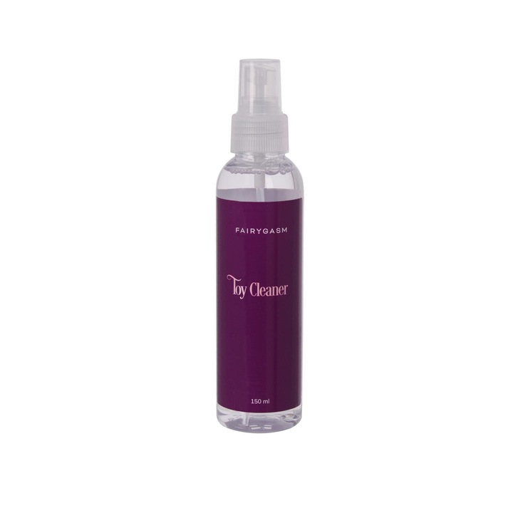 Solutie curatare si ingrijire jucarii erotice, Fairygasm, Violet/Transparent, 150ml