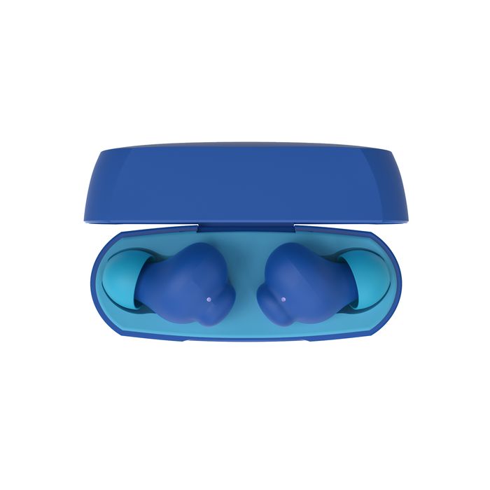 Casti Wireless Belkin Soundform Nano2 pentru Copii, Bluetooth, Albastru