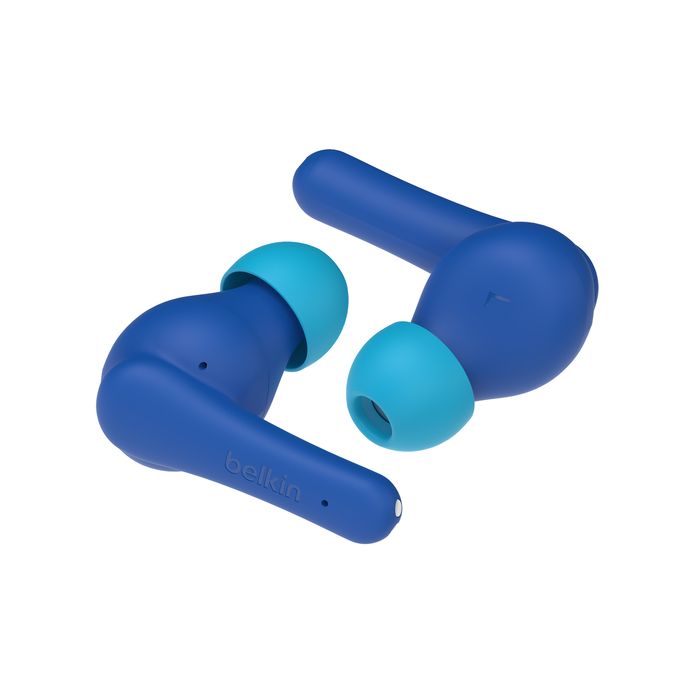 Casti Wireless Belkin Soundform Nano2 pentru Copii, Bluetooth, Albastru