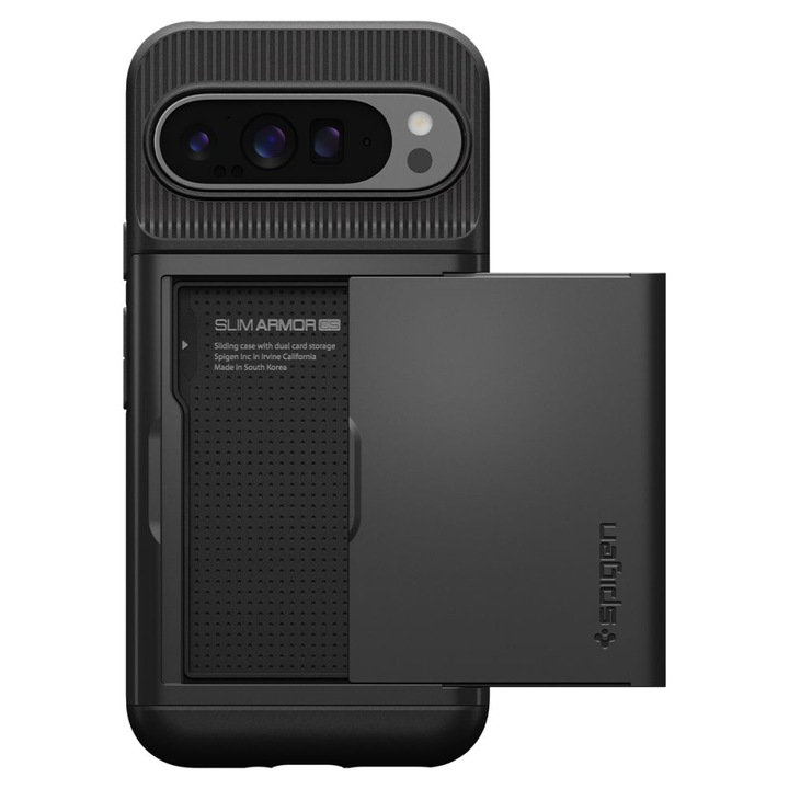 Carcasa Spigen Slim Armor CS compatibila cu Google Pixel 9 Pro XL Black