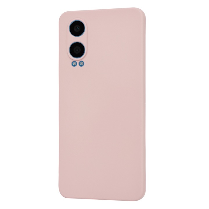 Husa pentru OnePlus Nord CE4 Lite, Protectie Camera, Silicon Pink, BzStore