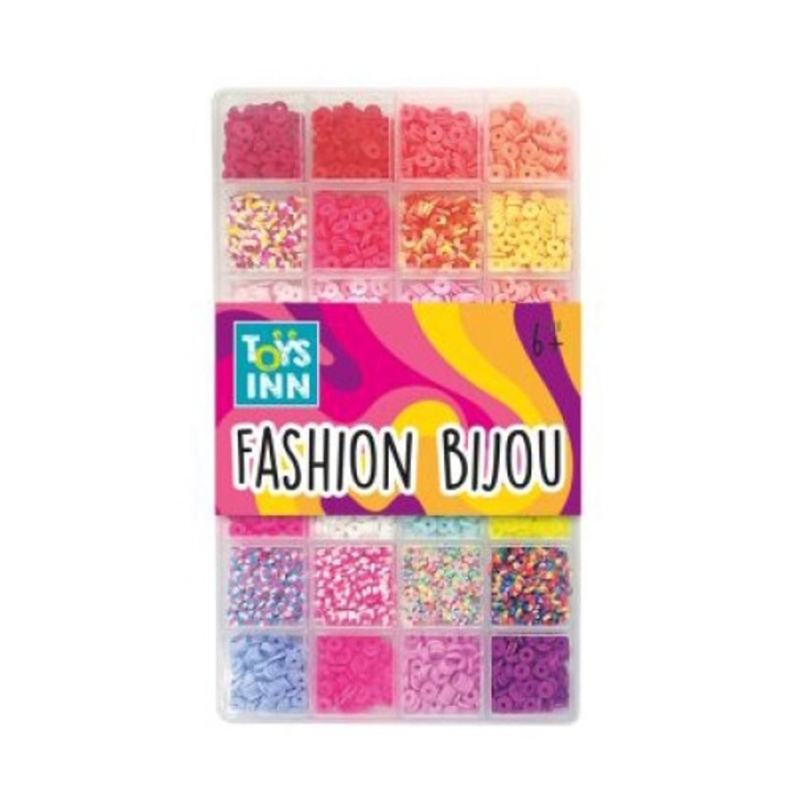 Set creativ pentru copii, Set bijuterii, multicolor, 13.5x22.5x1.5cm