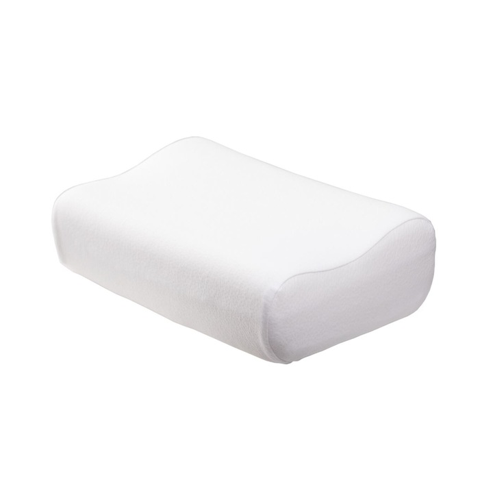 Perna ortopedica 660, reglabila, bumbac, 48x30x14cm, alb