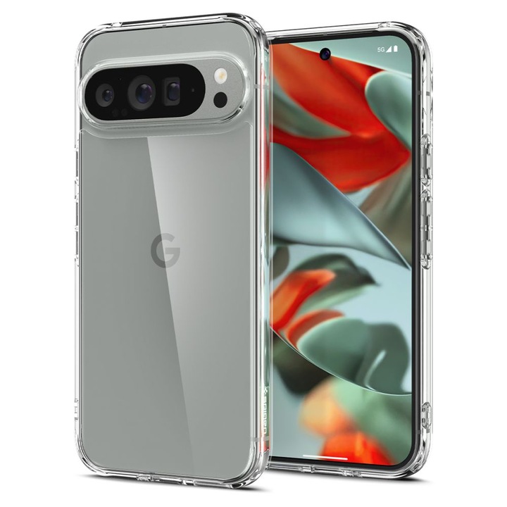 Carcasa de protectie transparenta pentru Google Pixel 9 - Transparent