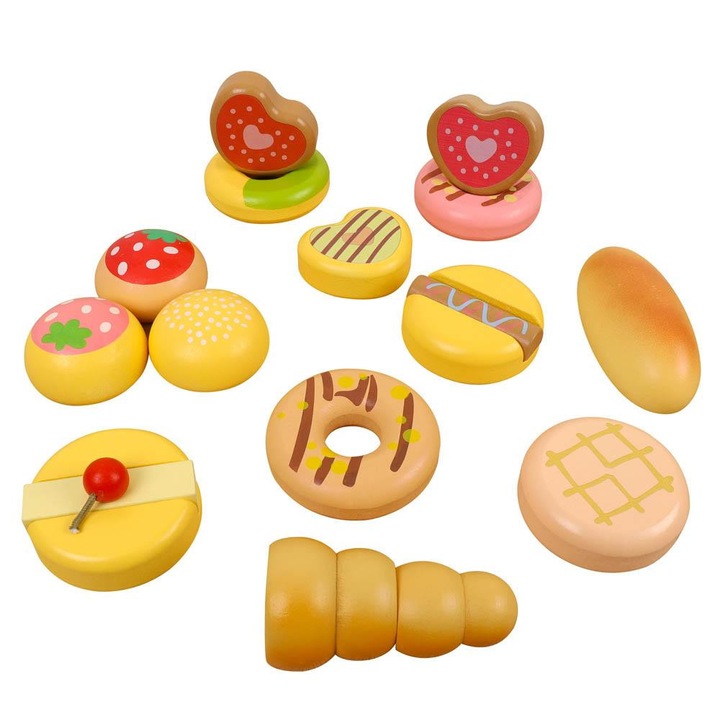 Set de dulciuri din lemn