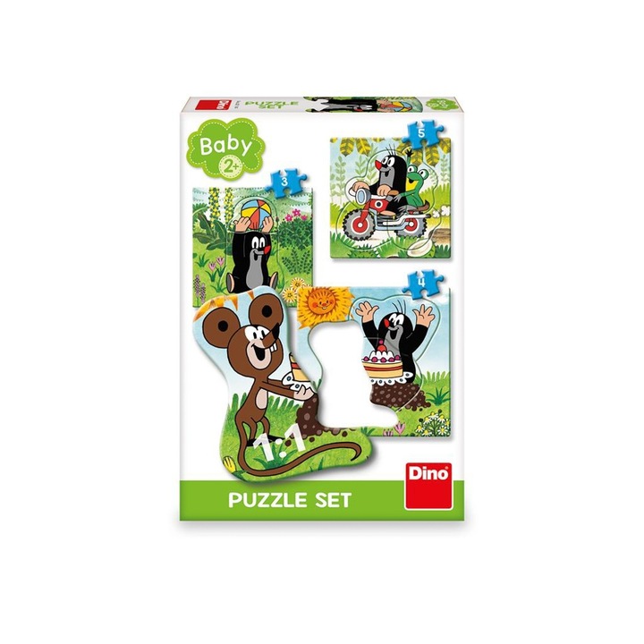 Puzzle 3 in 1, Mica Cartita pe pajiste
