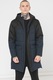 BOSS, Geaca lunga cu buzunare frontale, Negru, Verde electric, Bleumarin, XL
