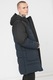 BOSS, Geaca lunga cu buzunare frontale, Negru, Verde electric, Bleumarin, XL