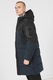 BOSS, Geaca lunga cu buzunare frontale, Negru, Verde electric, Bleumarin, XL
