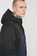 BOSS, Geaca lunga cu buzunare frontale, Negru, Verde electric, Bleumarin, XL