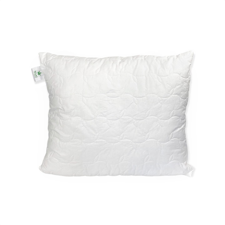 Perna Poldaun Relax, antistres, antibacteriana, 70x80cm, alb