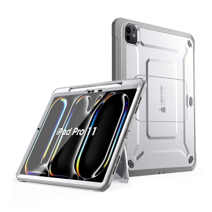 Калъф за таблет, Supcase, Unicorn Beetle Pro, бял, 11 инча