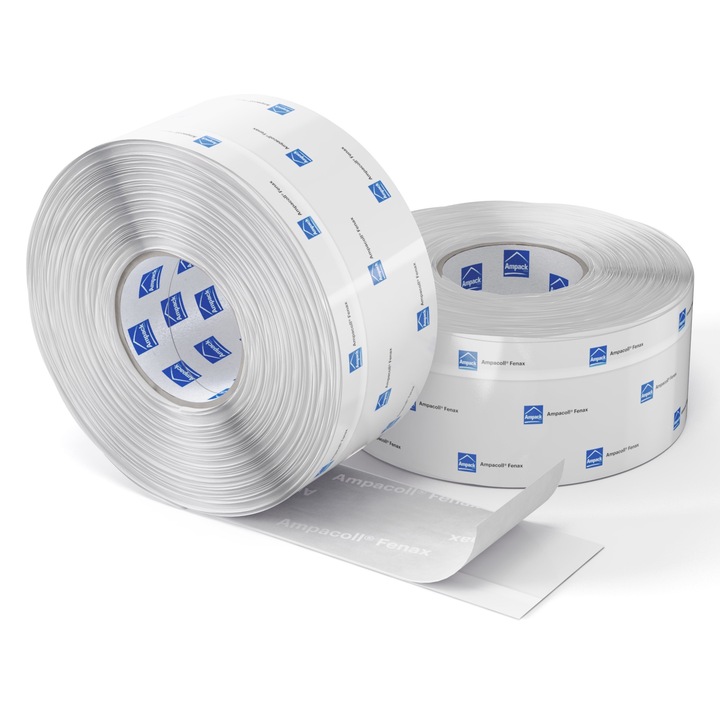 Banda de etansare a ferestrelor si usilor, interior/exterior, autoadeziva, 75mm x 25m, Ampacoll Fenax - Ampack