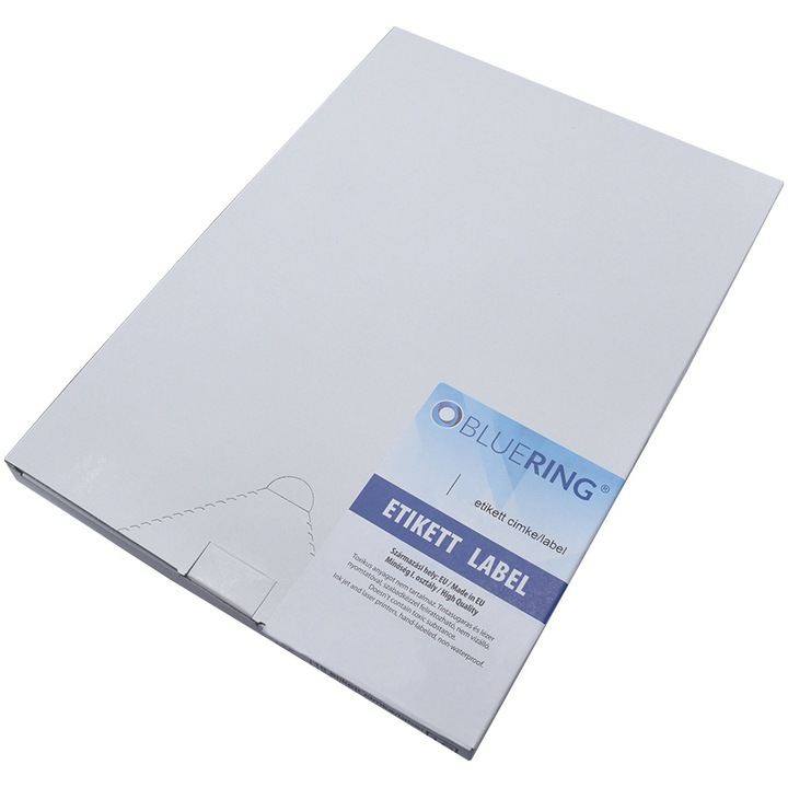 Bluering címkék, 105x42.4 mm, 1400 db/um