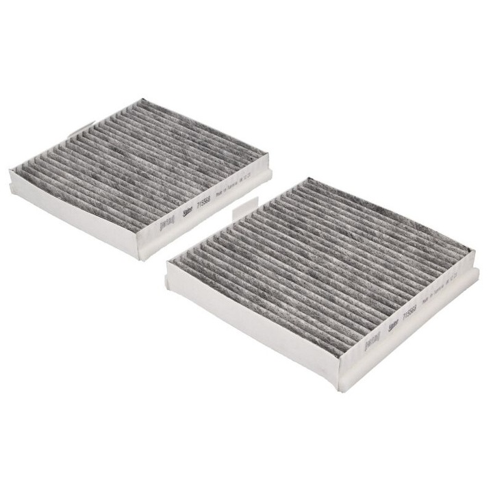 2 utastérszűrő készlet VALEO aktív szénnel, kompatibilis a Renault Avantime, Espace II, Espace III típusokkal