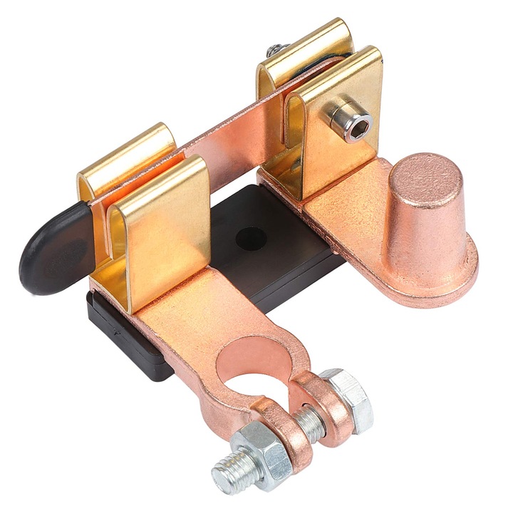 Autó akkumulátor leválasztó kapcsoló QttvbTna, sárgaréz, 12V 24V, készlet