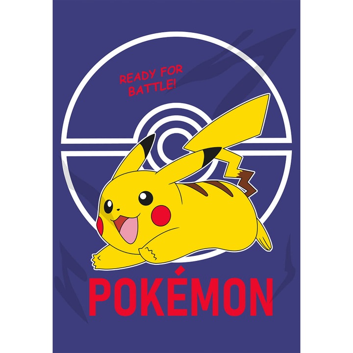 Polar Carbotex takaró, Pokemon kollekció, 100x140cm, fehér, 1 fő