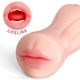 Мастурбатор CHAOHOT, 2 в 1, Реалистичен, Вагина и уста, 3D текстура, Материал TPR, Диаметър 9.5 см