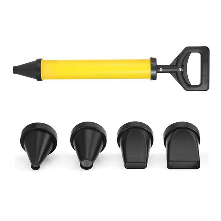 Aplicator de ciment Enforose, pistol de calafat, 4 duze, cauciuc etans, ABS