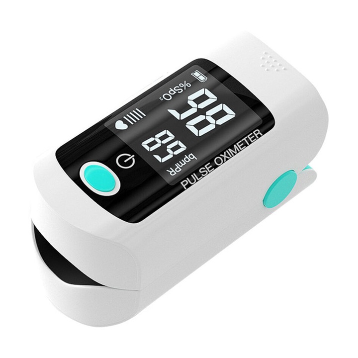 Pulsoximetru AMRINUGL, setare cu un singur buton, citire precisa, ABS