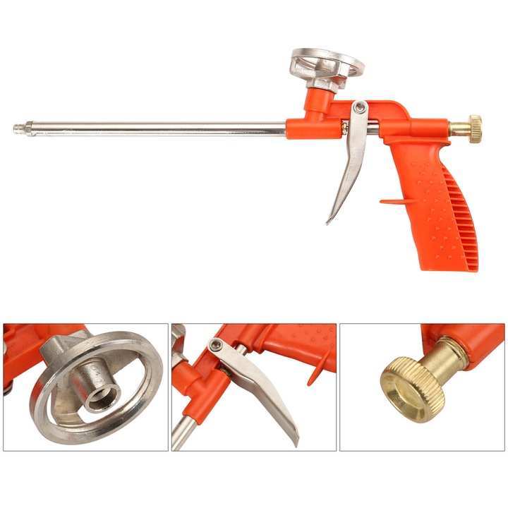 Pistol de etansare Heavy Duty, AMRINUGL, design ergonomic, carcasa din aliaj de aluminiu, aplicatii versatile