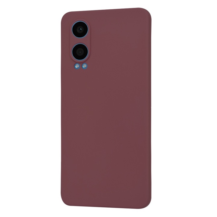 Кейс за OnePlus Nord CE 4 Lite силиконов кейс слива червен
