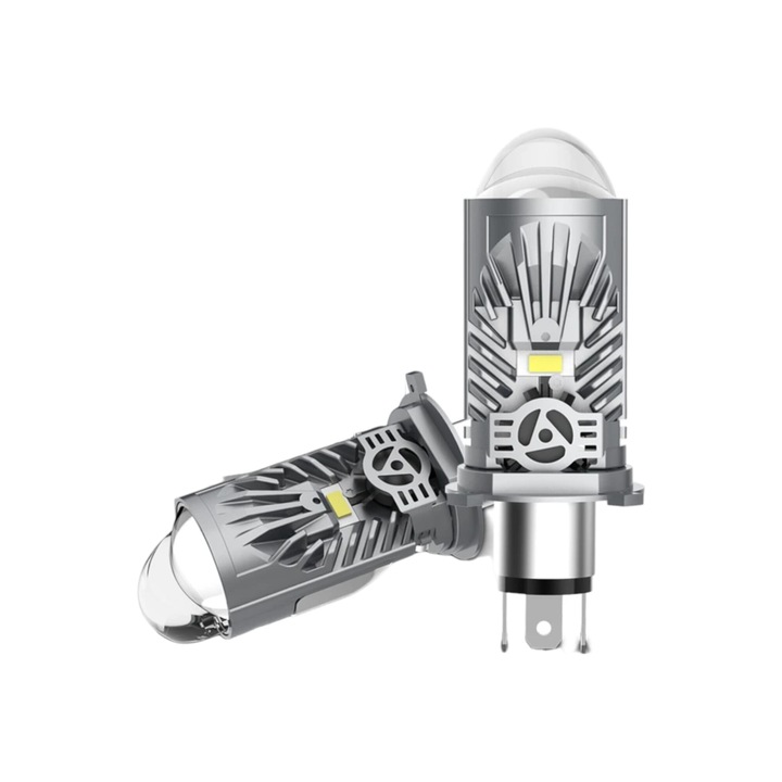 2 db LED H4 izzó készlet, AutoREY, teljesítmény 150 W, 27 000 lumen, hideg fehér, 6000 K