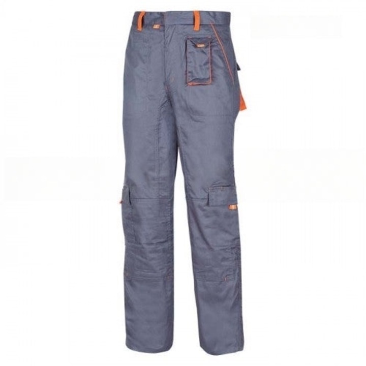 Pantaloni in talie cu buzunare standard din tercot Samoa, marime 42