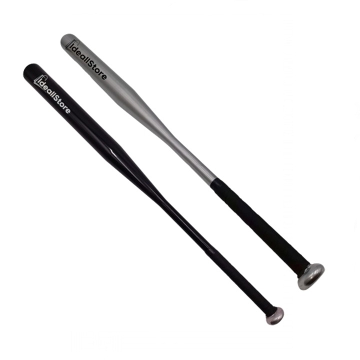 Két Depox baseballütőből álló készlet, alumínium, 80 cm, ezüst