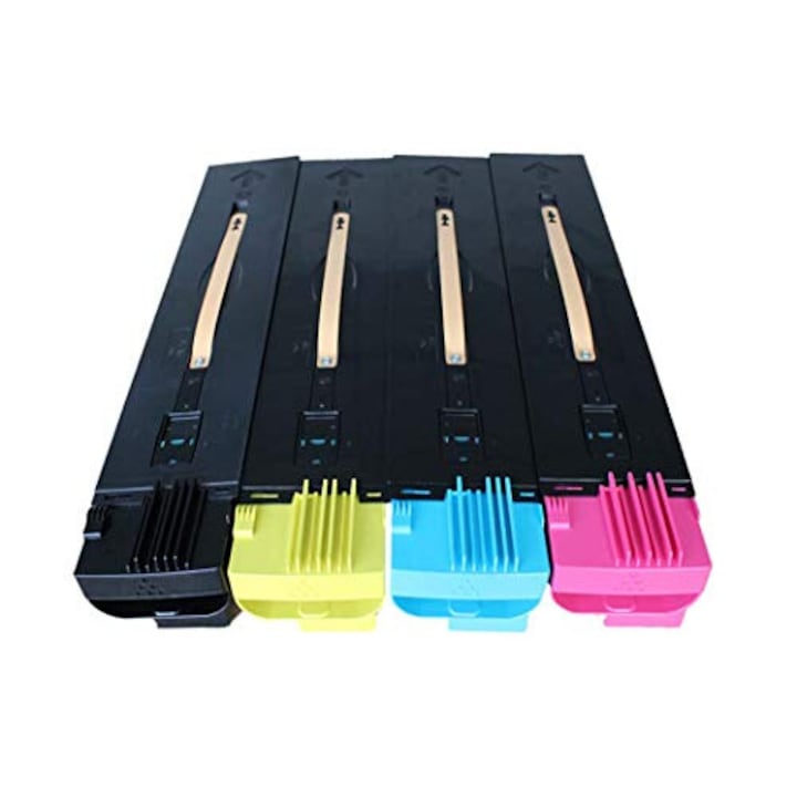 4 db toner WC 7655 fekete, kék, sárga, piros, 130 000 oldalas, készlet, kompatibilis Xerox WC 7600 Series / WC 7655 / WC 7665 / WC 7665 ALX / WC 7665 BX / WC 7665 Series / WC 7675 / WC 7700 Series / WC 7755 / WC 7765 / WC 7775