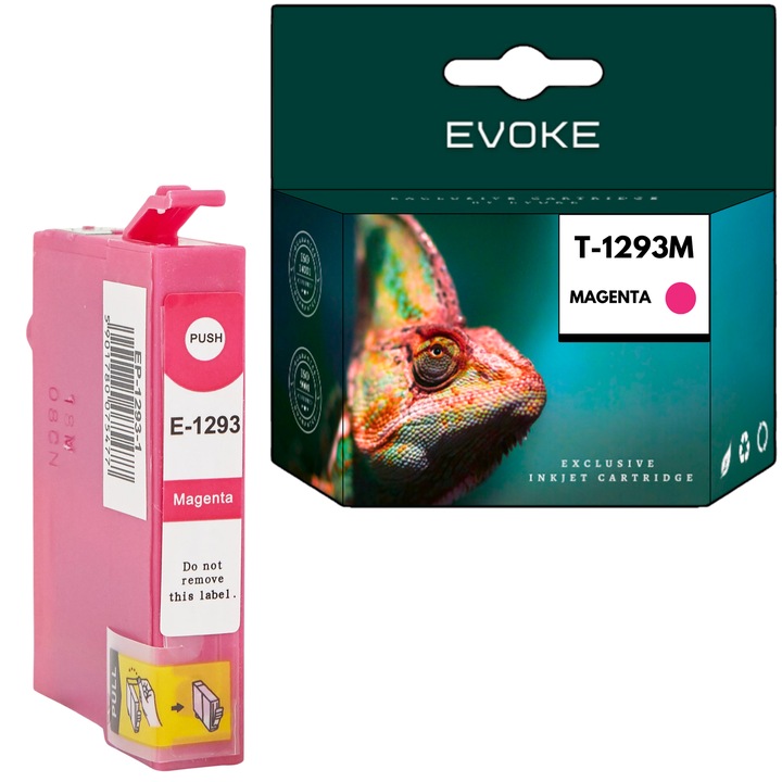 Epson 1293 magenta tintapatron, 15 ml, 950 oldal, C13T12934011 / T1293, kompatibilis a STYLUS BX305 SX230 SX230 SX230 SX235 SX425 SX435 készülékkel