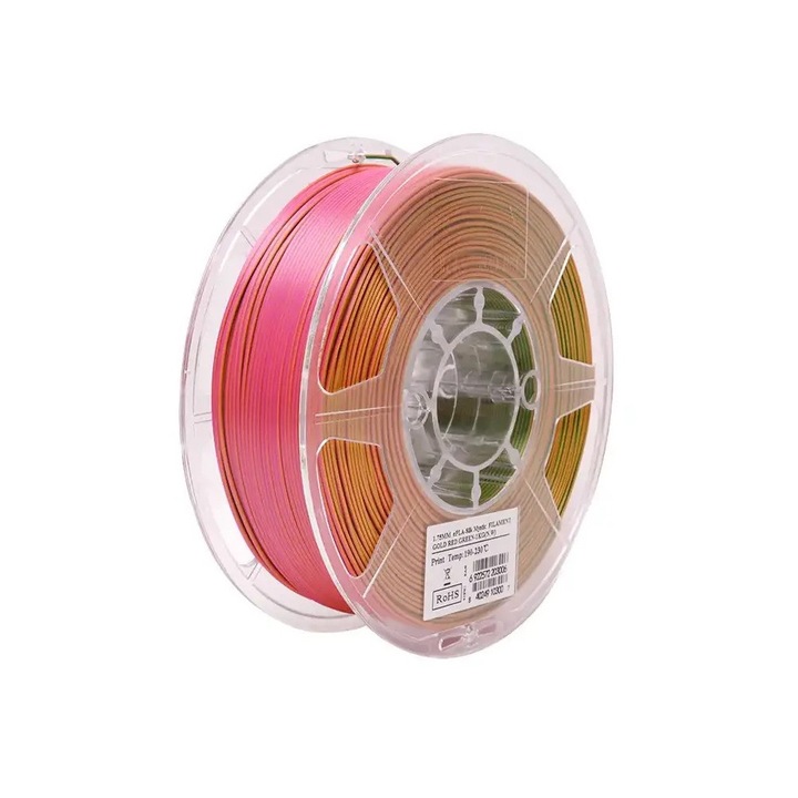 Filament eSUN ePLA -Silk Mystik 1.75 Triple Colors Gold Red Green 1Kg