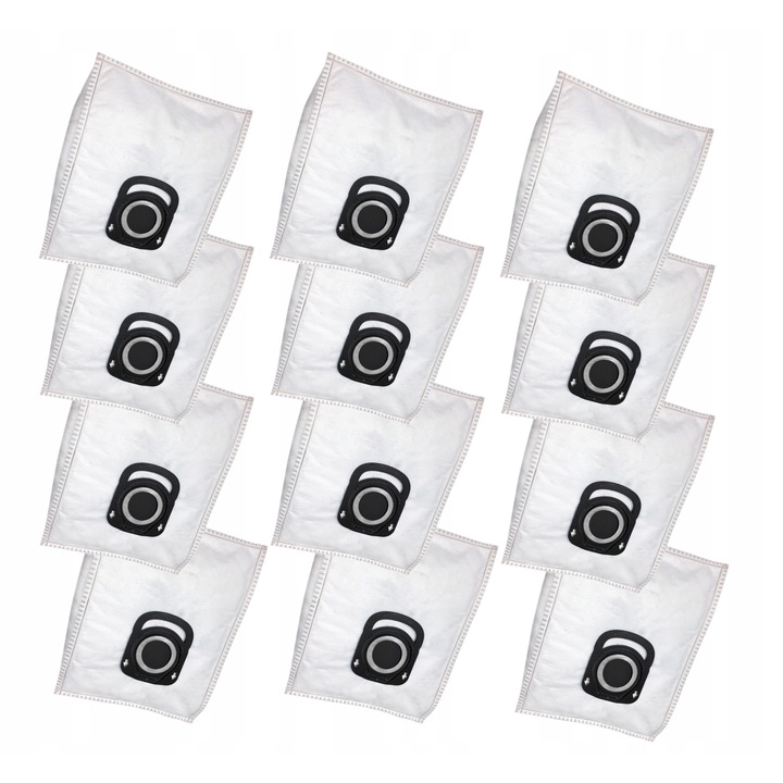Hygiene+ Szintetikus porszívózsákok, Rowenta Tefal ZR200540 porszívóhoz, 12 db-os készlet