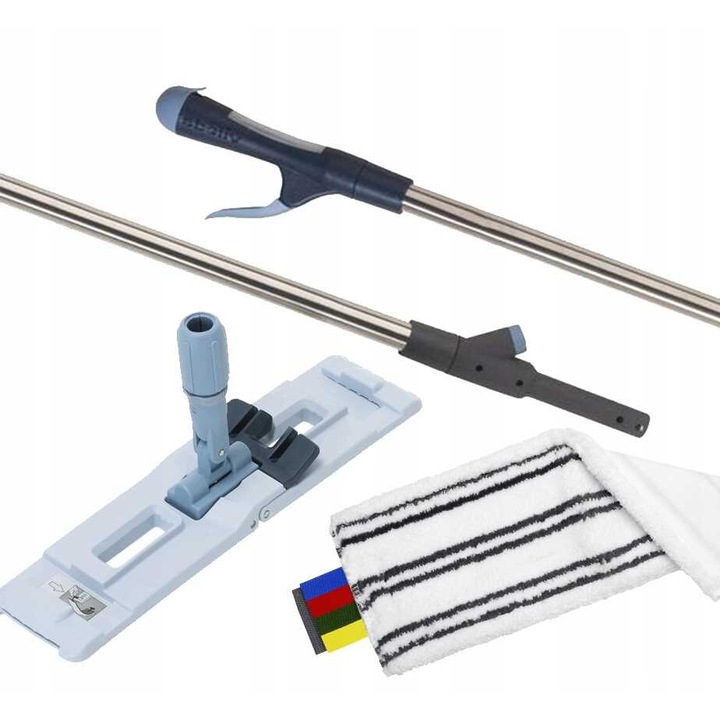 Комплект за почистване Vileda Professional SprayPro Inox, UltraSpeed Pro 40 cm, MicroLite, многоцветен